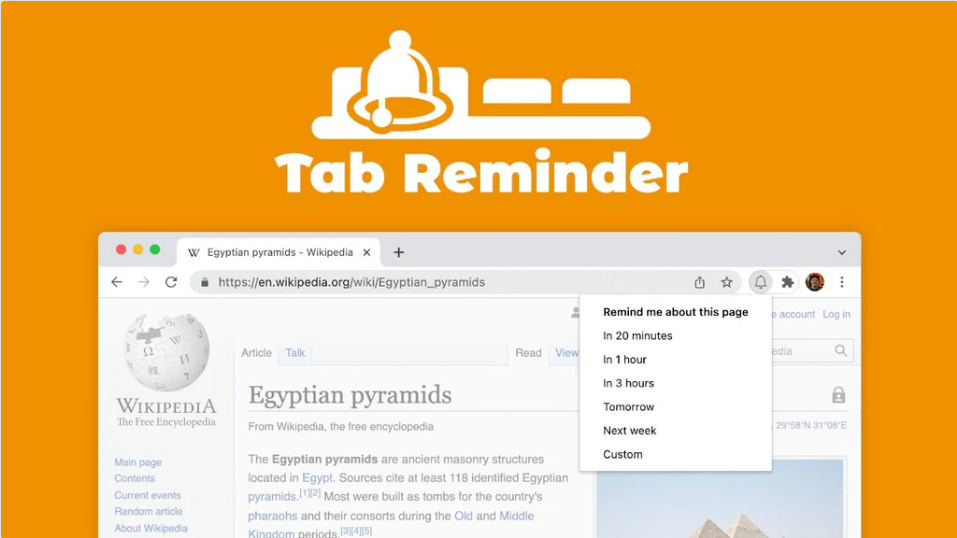 Chrome Tab Reminder