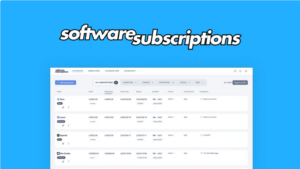 SoftwareSubscriptions